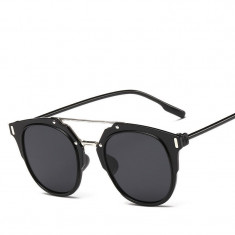 Ochelari De Soare Fashion Unisex Design Foarte Frumos - UV400 - Negru