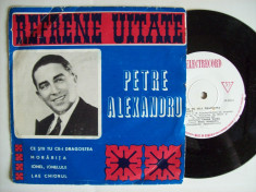 Disc vinil PETRE ALEXANDRU - Refrene uitate (disc mic 7&amp;quot; - EDC 10.135) foto