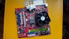 14S.Placa De Baza MSI MS-7366 Ver 2.2,2xDDR2,Socket 775,+Core 2 Duo E6750+Cooler foto