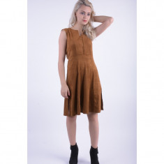 Rochie Catifelata Vero Moda Vmfia Fake Suede Monks Robe foto