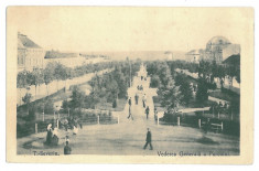 4173 - TURNU-SEVERIN, Park - old postcard, CENSOR - used - 1918 foto