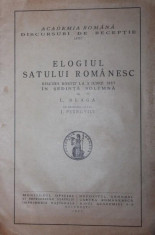 ELOGIUL SATULUI ROMANESC - L . BLAGA foto