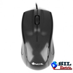 Mouse USB 1000 dpi negru Ngs foto