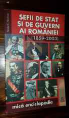 NICOLAE C. NICOLESCU - SEFII DE STAT SI DE GUVERN AI ROMANIEI [ 1859-2003] foto