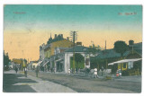 4182 - CAMPINA, Prahova, street Carol I - old postcard - used - 1925