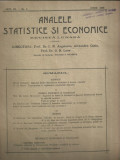 Revista ANALELE STATISTICE SI ECONOMICE - nr.6/1920, Bucuresti