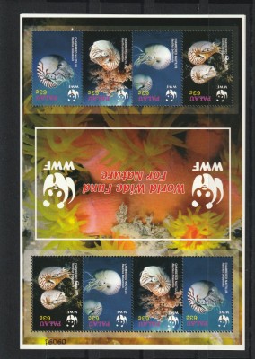 Fauna ,WWF melci de apa ,Palau. foto