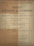Revista ANALELE STATISTICE SI ECONOMICE - nr.11/1919, Bucuresti