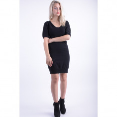 Rochie Groasa Vila Vihurry Knit Negru foto