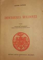 DESCRIEREA MOLDOVEI - DIMITRIE CANTEMIR foto