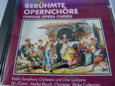 Coruri celebre din opere - cd foto