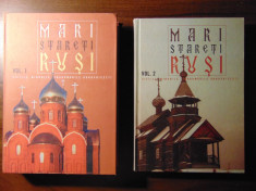 Mari stareti rusi. Vietile, minunile, indrumarile duhovnicesti, 2 vol (2008) foto