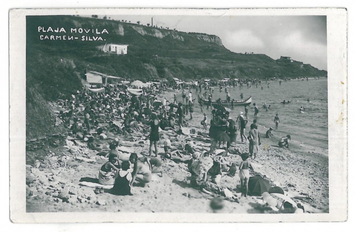 4174 - EFORIE SUD, Dobrogea,( Movila ) - old postcard, real PHOTO - used - 1934