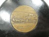 J 1936 Medalie Ungaria Szondi Tuzerek Borbala , placheta veche de bronz, Europa