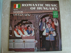 ROMANTIC MUSIC OF HUNGARY - Vinil de Colectie LP U.S.A. foto