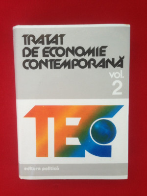 Tratat de economie contemporană vol. II/1987 foto