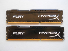 Kit Memorie Ram HyperX Fury 16 GB (2 X 8 GB) 1600 Mhz DDR3. foto
