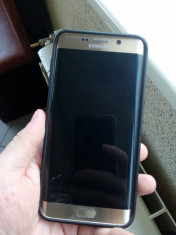 Samsung Galaxy S6 EDGE PLUS DualSim, Android 7, 32GB, 4G + CADOU 2 HUSE PIELE foto