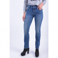 Blugi Vero Moda Seventeen Dark Blue Denim foto