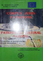 CORPUS JURIS PATRIMONII - DR . AUGUSTIN LAZAR , AUREL CONDRUZ foto