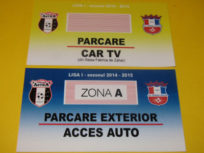 Acces parking meci fotbal ASTRA GIURGIU - OTELUL GALATI (sezonul 2014/2015) foto