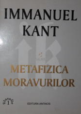 METAFIZICA MORAVURILOR - IMMANUEL KANT foto