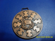 Medalie Dinamoviada de iarna 1979 foto