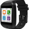 Smartwatch MyKronoz ZeTel, Transflective Capacitive touchscreen, Bluetooth, Bratara silicon, 2G (Negru)