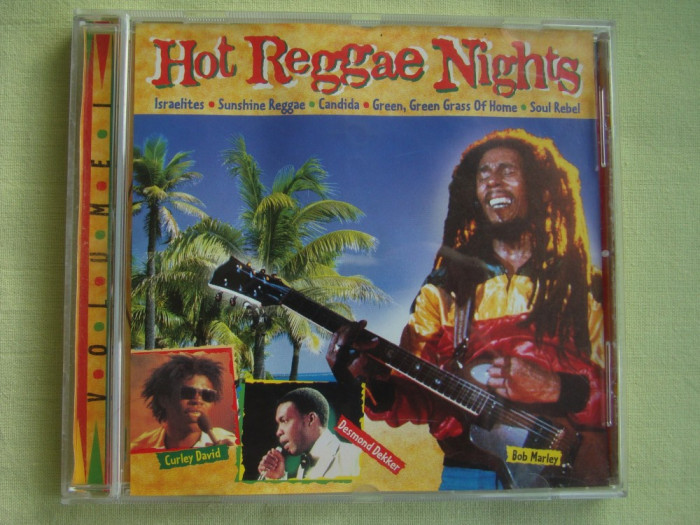 HOT REGGAE NIGHTS Vol. 1 - C D Original ca NOU