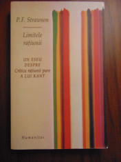 Limitele ratiunii - P.F. Strawson (Humanitas, 2004) foto