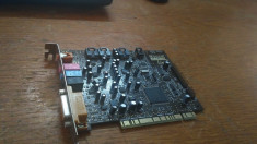 PLACA DE SUNET CREATIVE SOUND BLASTER LIVE SB0060 foto