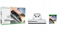 Consola Microsoft Xbox One S 500 Gb Alb Plus Joc Forza Horizon 3 foto