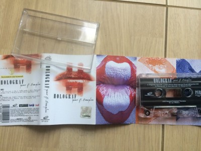 holograf pur si simplu album caseta audio muzica pop rock roton records 2003 foto