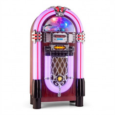 Auna Graceland XXL BT Jukebox Bluetooth USB SD AUX CD AM / FM foto