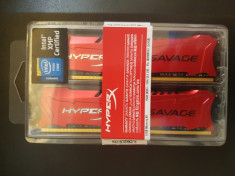 (Urgent) Memorii ram HyperX Savage Red, 16Gb, DDR3, 1866MHz, GARAN?IE foto