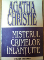 MISTERUL CRIMELOR INLANTUITE de AGATHA CHRISTIE foto