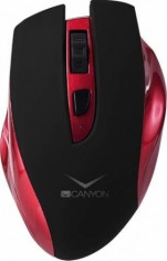 Mouse Wireless Canyon CNS-CMSW7 rosu foto