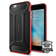 Husa Protectie Spate Spigen Neo Hybrid Carbon Black Red pentru Apple iPhone 6 Plus / 6S Plus foto