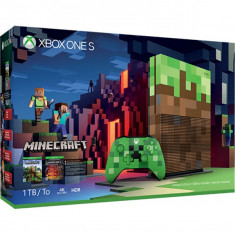 Consola Microsoft Xbox One Slim 1 Tb Custom Minecraft + Minecraft (Download Code) foto