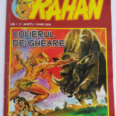 Revista benzi desenate Rahan - Colierul de gheare, Nr. 1, 1 iunie 2010