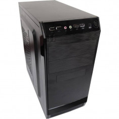 Sistem desktop ITGalaxy Media Pro V2 Core i3-7100 3.9 GHz 4GB DDR4 120GB SSD 500GB HDD DVD-RW FreeDos Black foto