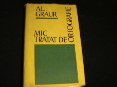 MIC TRATAT DE ORTOGRAFIE-AL. GRAUR-175 PG- foto