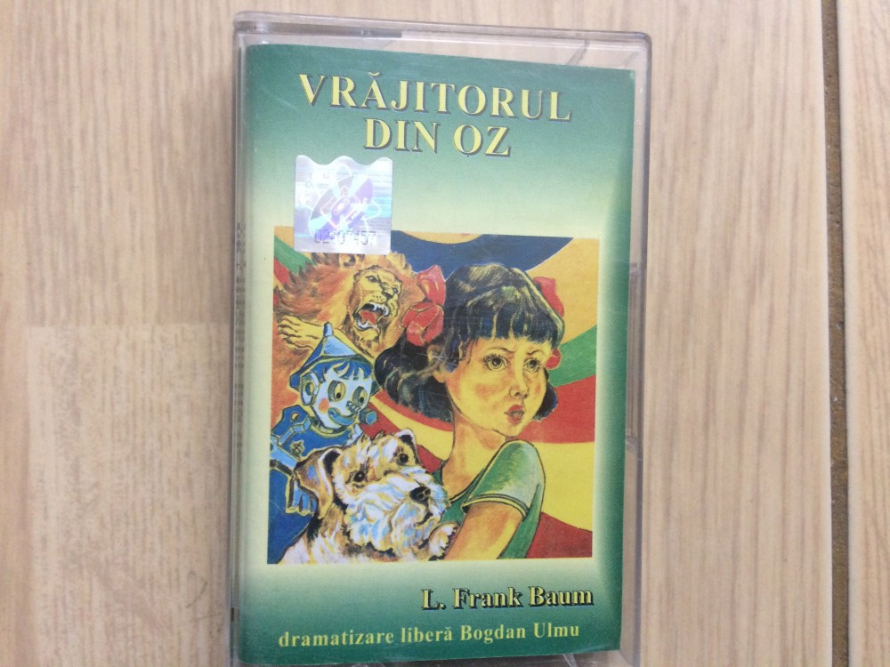 Vrajitorul din oz frank baum basm poveste pentru copii caseta audio roton  1997, Casete audio | Okazii.ro