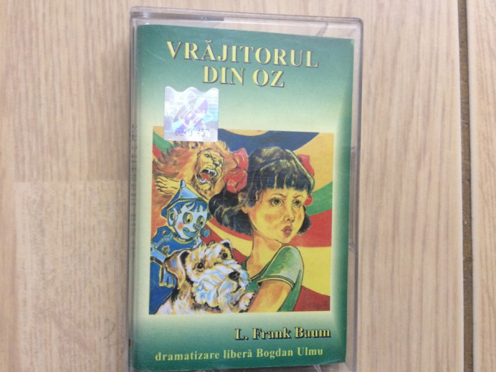 vrajitorul din oz frank baum caseta audio basm poveste pentru copii roton 1997