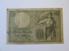 Germania 10 Mark/Marci 1906 foto