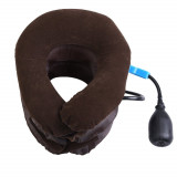 suport cervical gat perna gonflabila Air Inflatable Pillow Cervical Neck Head