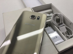 Samsung Galaxy S6 Gold G920F FACTURA+GARANTIE Impecabil Fullbox Necodat foto