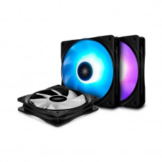 Ventilator Deepcool RF120 120mm RGB LED 3 Fan Pack foto