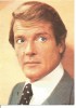 (A) carte postala-ACTORI SI INTERPRETI-Roger Moore, Necirculata, Printata