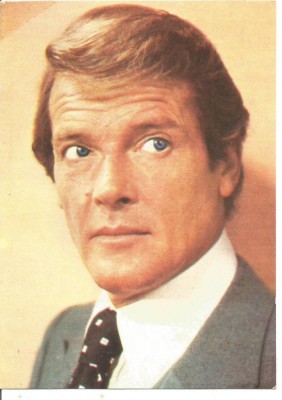 (A) carte postala-ACTORI SI INTERPRETI-Roger Moore foto